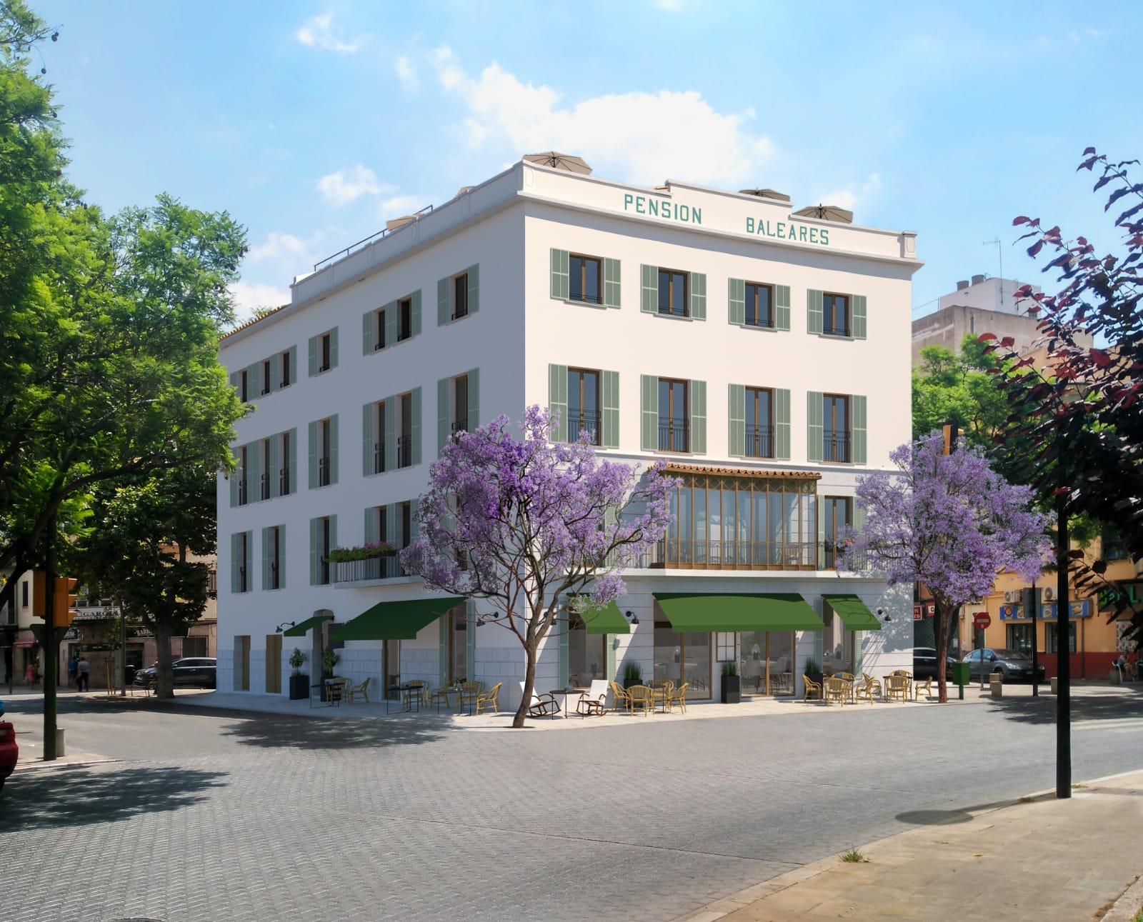 Nou Baleares Hotel Palma de Mallorca Bagian luar foto